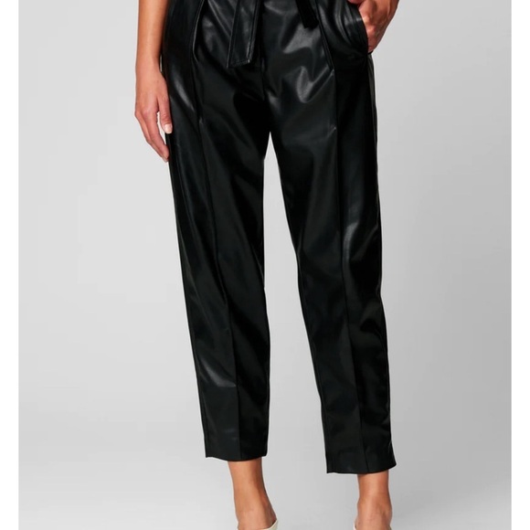 BLANKNYC Vegan Leather High Waist Off the Record Pant NWOT - Picture 4 of 13